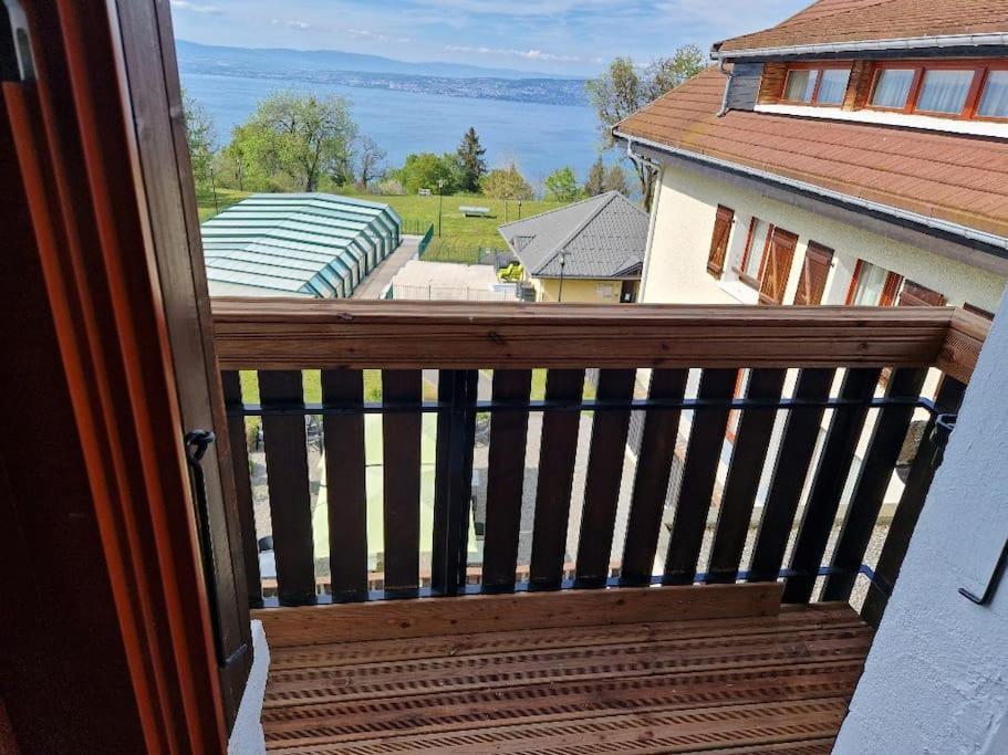 Le Garden - Ski - Vue Lac - Piscine - Parking - Evian - Thonon - Lugrin Dış mekan fotoğraf