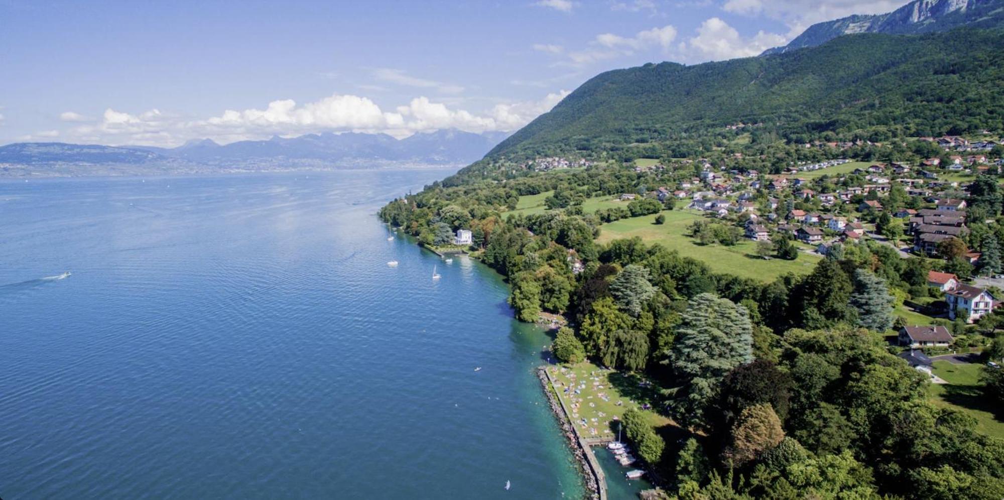 Le Garden - Ski - Vue Lac - Piscine - Parking - Evian - Thonon - Lugrin Dış mekan fotoğraf